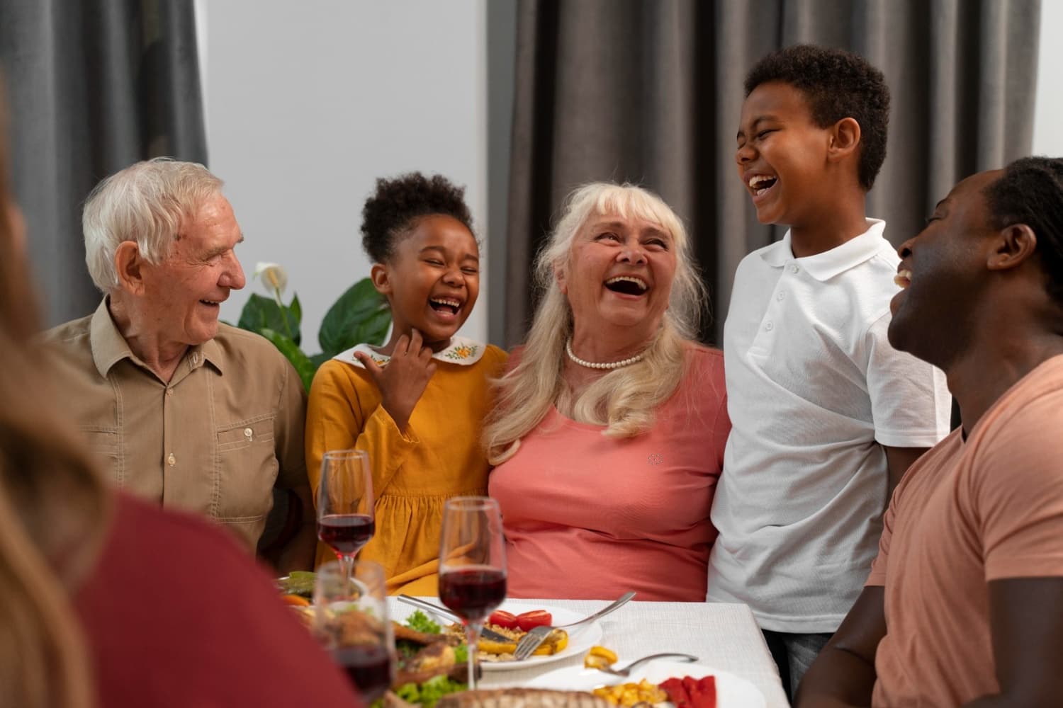 Families using coordinated healthcare